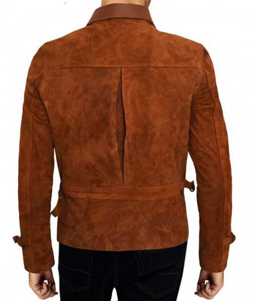 Joshua Brown Mens Suede Jacket - Image 3