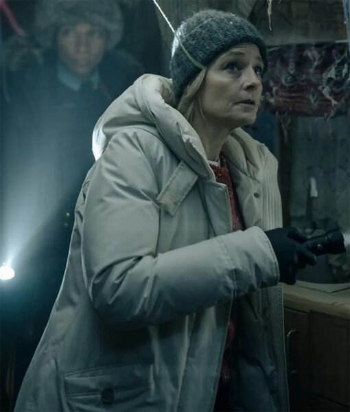 True Detective Jodie Foster White Coat - Image 4
