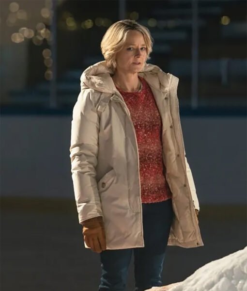 True Detective Jodie Foster White Coat - Image 3